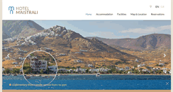 Desktop Screenshot of hotelmaistrali.com